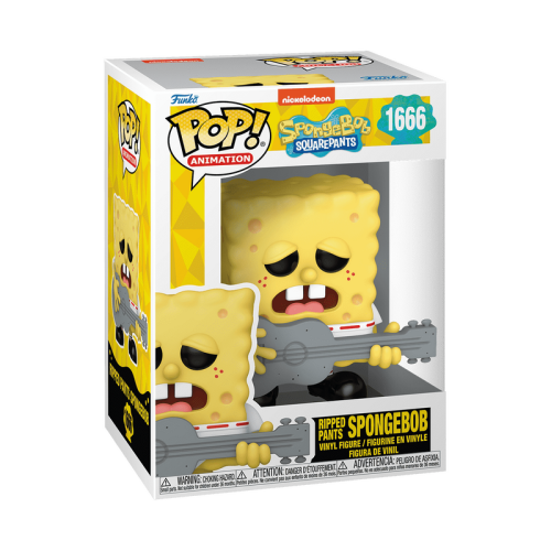 ФИГУРКА FUNKO POP SPONGEBOB / ФАНКО ПОП ГУБКА БОБ ПОРВАННЫЕ ШТАНЫ