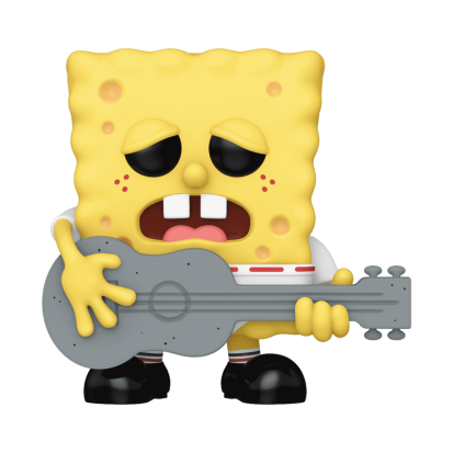 ФІГУРКА FUNKO POP SPONGEBOB / ФАНКО ПОП ГУБКА БОБ ОБІРВАНІ ШТАНИ - фото 1