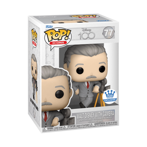 ФИГУРКА FUNKO POP DISNEY - WALT DISNEY WITH CAMERA / ФАНКО ПОП ДИСНЕЙ - УОЛТ ДИСНЕЙ С КАМЕРОЙ