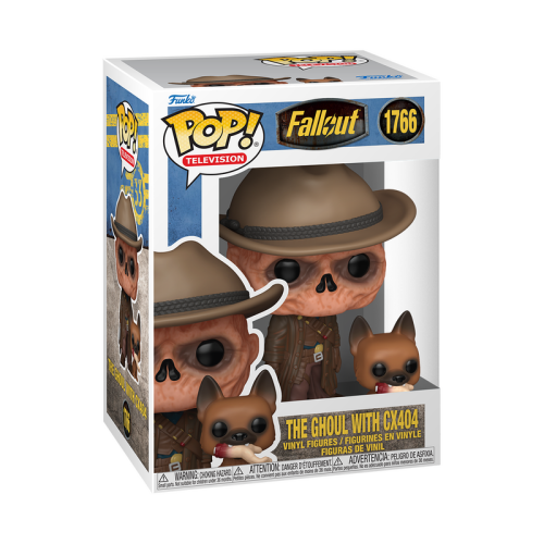 ФИГУРКА FUNKO POP FALLOUT - THE GHOUL WITH CX404 / ФАНКО ПОП ФОЛЛАУТ - ГУЛЬ С ПСОМ