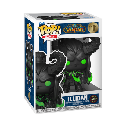 ФИГУРКА FUNKO POP WARCRAFT - ILLIDAN / ФАНКО ПОП ВАРКРАФТ - ИЛЛИДАН CHASE - фото 1