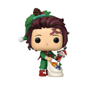 ФИГУРКА FUNKO POP DEMON SLAYER - TANJIRO (HOLIDAY OUTFIT) / ФАНКО ПОП КЛИНОК РАССЕКАЮЩИЙ ДЕМОНОВ - НОВОГОДНИЙ ТАНДЖИРО