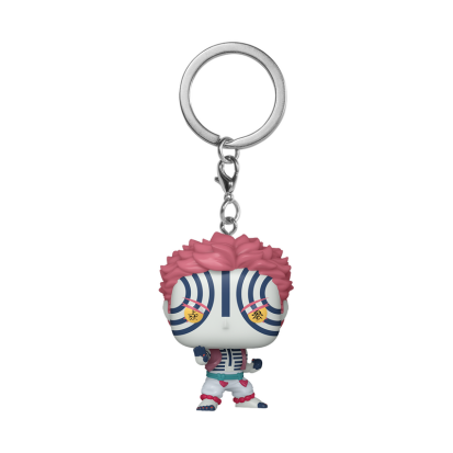 POCKET POP! KEYCHAIN: DEMON SLAYER - AKAZA / БРЕЛОК ФАНКО ПОП: КЛИНОК РАССЕКАЮЩИЙ ДЕМОНОВ - АКАЗА - фото 1