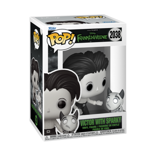 ФИГУРКА FUNKO POP FRANKENWEENIE - VICTOR WITH SPARKY  / ФАНКО ПОП ФРАНКЕНВИНИ - ВИКТОР З ПЕСИКОМ