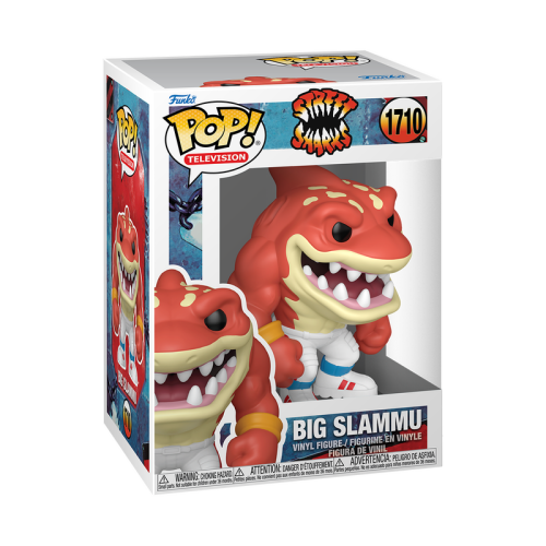ФИГУРКА FUNKO POP STREET SHARKS - BIG SLAMMU / ФАНКО ПОП УЛИЧНЫЕ АКУЛЫ - СЛАММУ