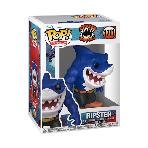 ФИГУРКА FUNKO POP STREET SHARKS - RIPSTER / ФАНКО ПОП УЛИЧНЫЕ АКУЛЫ - РИПСТЕР