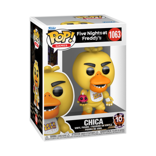 ФІГУРКА FUNKO POP FIVE NIGHTS AT FREDDY'S (FNAF) - RUINED CHICA / ФАНКО ПОП П'ЯТЬ НОЧЕЙ З ФРЕДДІ (ФНАФ) - ЧІКА