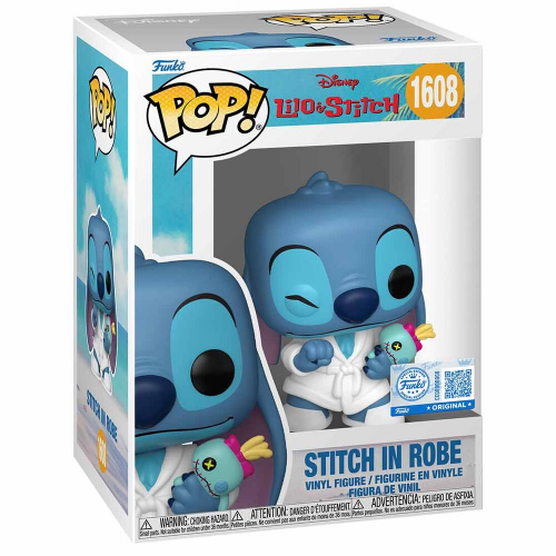 ФИГУРКА FUNKO POP STITCH - STITCH IN ROBE  / ФАНКО ПОП СТИЧ В ХАЛАТЕ