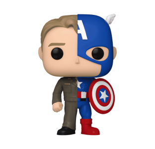 ФИГУРКА FUNKO POP STEVE ROGERS - CAPTAIN AMERICA / ФАНКО ПОП СТИВ РОДЖЕРС - КАПИТАН АМЕРИКА