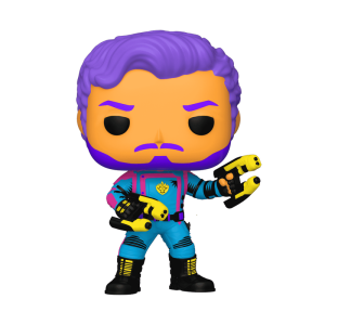 ФІГУРКА FUNKO POP GUARDIANS OF THE GALAXY - BLACK LIGHT STAR-LORD / ФАНКО ПОП ВАРТОВІ ГАЛАКТИКИ - ЗОРЯНИЙ ЛОРД БЛЕК ЛАЙТ