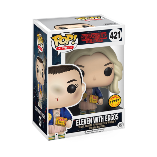 ФИГУРКА FUNKO POP STRANGER THINGS - ELEVEN WITH EGGOS / ФАНКО ПОП ОЧЕНЬ СТРАННЫЕ ДЕЛА - ОДИНАДЦЯТЬ