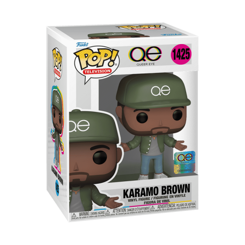 ФИГУРКА FUNKO POP QUEER EYE - KARAMO BROWN / ФАНКО ПОП НАТУРАЛ ГЛАЗАМИ ГЕЯ - КАРАМО БРАУН