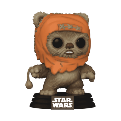 ФИГУРКА FUNKO POP STAR WARS - WICKET WITH SLINGSHOT / ФАНКО ПОП ЗВЕЗДНЫЕ ВОЙНФ - УИКЕТ - фото 1