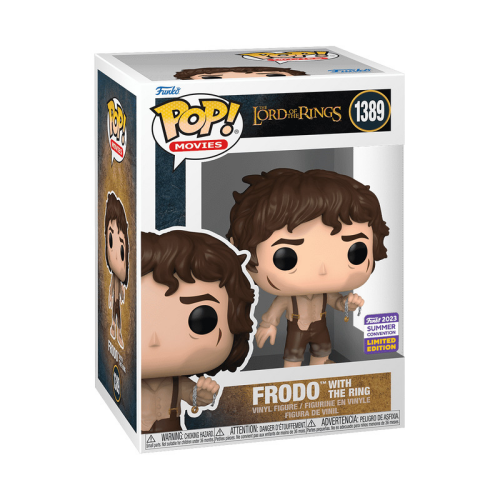 ФИГУРКА FUNKO POP LORD OF THE RINGS - FRODO WITH THE RING / ФАНКО ПОП ВЛАСТЕЛИН КОЛЕЦ - ФРОДО