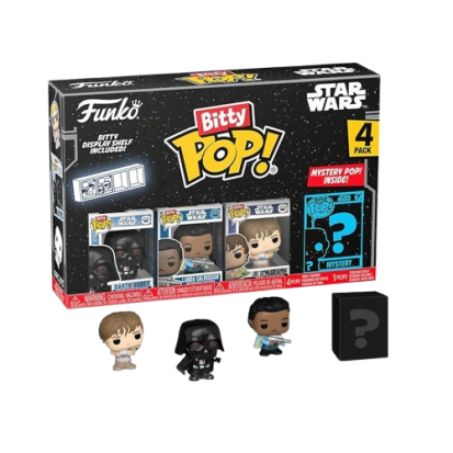 ФІГУРКИ FUNKO BITTY POP STAR WARS - DARTH VADER, LANDO, LUKE / ФАНКО БІТТІ ПОП ЗОРЯНІ ВІЙНИ - ДАРТ ВЕЙДЕР, ЛФНДО, ЛЮК - фото 1