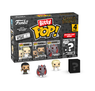 ФІГУРКИ FUNKO BITTY POP GAME OF THRONES - DAENERYS, KHAL, DROGON / ФАНКО БІТТІ ПОП ГРА ПРЕСТОЛІВ - ДЕЙНЕРІС, КХАЛ, ДРАКОН