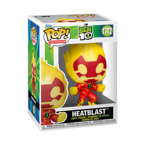 ФИГУРКА FUNKO POP BEN 10 - HEATBLAST / ФАНКО ПОП БЕН 10 - ХЕТБЛАСТ