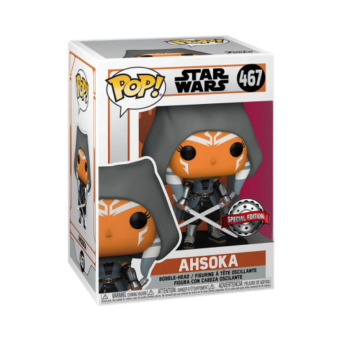 ФИГУРКА POP STAR WARS MANDALORIAN - AHSOKA / ФАНКО ПОП ЗВЕЗДНЫЕ ВОЙНЫ МАНДАЛОРЕЦ - АСОКА