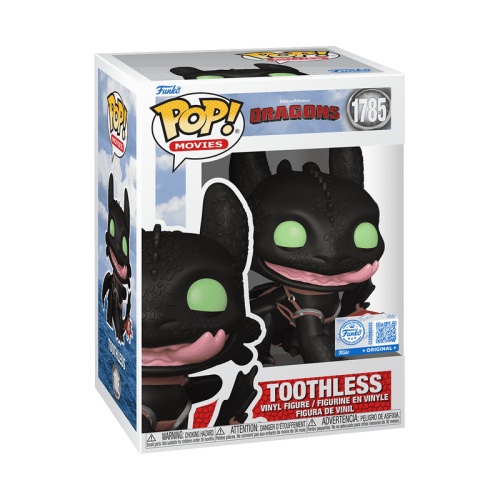 ФІГУРКА FUNKO POP HOW TO TRAIN YOUR DRAGON - TOOTHLESS (Smiling) / ФАНКО ПОП ЯК ПРИБОРКАТИ ДРАКОНА - БЕЗЗУБИК