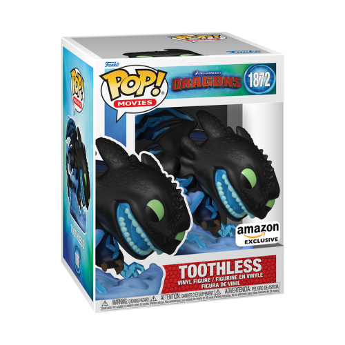 ФІГУРКА FUNKO POP HOW TO TRAIN YOUR DRAGON - TOOTHLESS (Lightning) / ФАНКО ПОП ЯК ПРИБОРКАТИ ДРАКОНА - БЕЗЗУБИК
