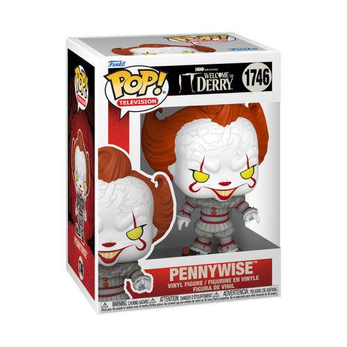 ФИГУРКА FUNKO POP IT: WELCOME TO DERRY - PENNYWISE / ФАНКО ПОП ОНО: ДОБРО ПОЖАЛОВАТЬ В ДЕРРИ - ПЕННИВАЙЗ