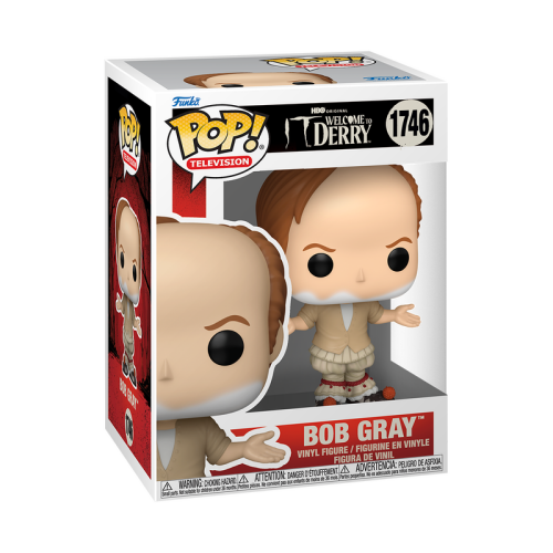 ФИГУРКА FUNKO POP IT: WELCOME TO DERRY - BOB GRAY / ФАНКО ПОП ОНО: ДОБРО ПОЖАЛОВАТЬ В ДЕРРИ - БОБ ГРЕЙ