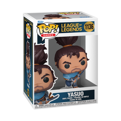ФИГУРКА FUNKO POP LEAGUE LEGENDS - YASUO / ФАНКО ПОП ЛИГА ЛЕГЕНД - ЯСУО - фото 2