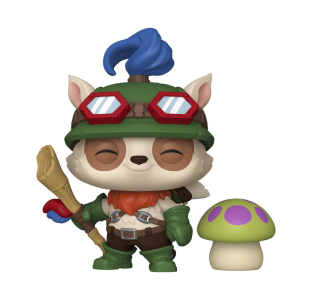ФІГУРКА FUNKO POP LEAGUE LEGENDS - TEEMO WITH MUSHROOM / ФАНКО ПОП ЛІГА ЛЕГЕНД - ТІМО З ГРИБОМ