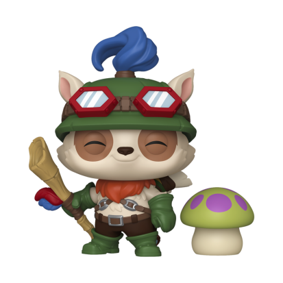 ФІГУРКА FUNKO POP LEAGUE LEGENDS - TEEMO WITH MUSHROOM / ФАНКО ПОП ЛІГА ЛЕГЕНД - ТІМО З ГРИБОМ - фото 1