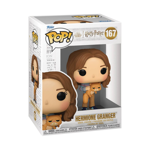 ФІГУРКА FUNKO POP HARRY POTTER - HERMIONE WITH CROOKSHANKS / ФАНКО ПОП ГАРРІ ПОТТЕР - ГЕРМІОНА З КРИВОЛАПИКОМ