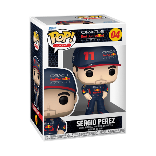 ФІГУРКА FUNKO POP FORMULA 1 - SERGIO PEREZ / ФАНКО ПОП ФОРМУЛА 1 - СЕРХІО ПЕРЕС
