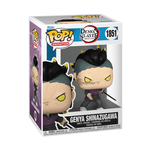 ФІГУРКА FUNKO POP DEMON SLAYER - GENYA SHINAZUGAWA / ФАНКО ПОП КЛИНОК, ЯКИЙ ЗНИЩУЄ ДЕМОНІВ - ГЕНЯ СІНАДЗУГАВА 1851