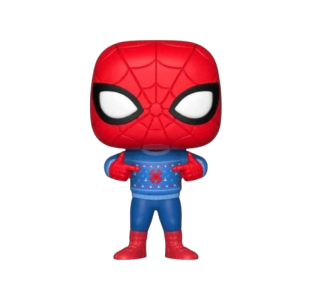 ФІГУРКА POP MARVEL - SPIDER-MAN / ФАНКО ПОП МАРВЕЛ - ЛЮДИНА-ПАВУК У СВІТЕРІ