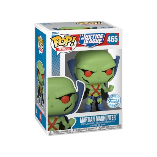 ФІГУРКА FUNKO POP JUSTICE LEAGUE - MARTIAN MANHUNTER / ФАНКО ПОП ЛІГА СПРАВЕДЛИВОСТІ - МАРСІАНСЬКИЙ МИСЛИВЕЦЬ