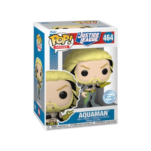 ФІГУРКА FUNKO POP JUSTICE LEAGUE - AQUAMAN / ФАНКО ПОП ЛІГА СПРАВЕДЛИВОСТІ - АКВАМЕН