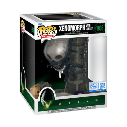 ФІГУРКА FUNKO POP ALIEN - XENOMORPH WITH JONESY / ФАНКО ПОП ЧУЖИЙ - КСЕНОМОРФ З КОТИКОМ