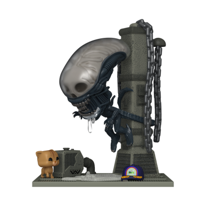 ФИГУРКА FUNKO POP ALIEN - XENOMORPH WITH JONESY / ФАНКО ПОП ЧУЖОЙ - КСЕНОМОРФ З КОТИКОМ - фото 1