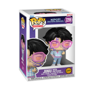 ФІГУРКА FUNKO POP KPOP DEMON HUNTERS - JINU / ФАНКО ПОП КЕЙПОП-МИСЛИВЦІ НА ДЕМОНІВ - ДЖИНУ CHASE