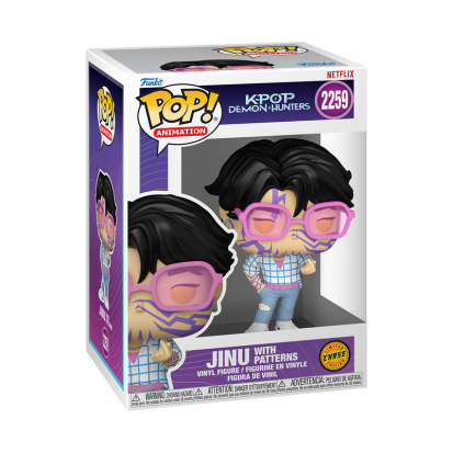 ФІГУРКА FUNKO POP KPOP DEMON HUNTERS - JINU / ФАНКО ПОП КЕЙПОП-МИСЛИВЦІ НА ДЕМОНІВ - ДЖИНУ CHASE - фото 1
