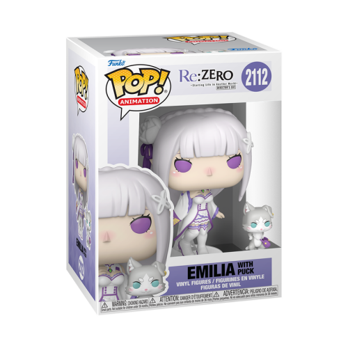 ФІГУРКА FUNKO POP RE: ZERO - EMILIA / ФАНКО ПОП ЖИТТЯ В АЛЬТЕРНАТИВНОМУ СВІТІ З НУЛЯ - ЕМІЛІЯ