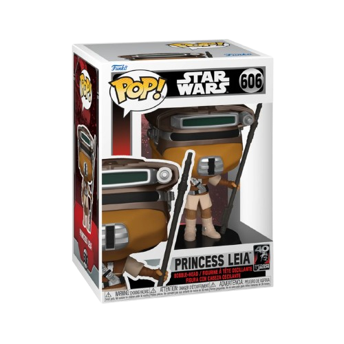 ФІГУРКА FUNKO POP STAR WARS - PRINCESS LEIA / ФАНКО ПОП ЗОРЯНІ ВІЙНИ - ПРИНЦЕСА ЛЕЯ 606