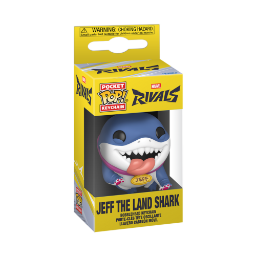 БРЕЛОК FUNKO POP MARVEL RIVALS - JEFF THE LAND SHARK / ФАНКО ПОП - ДЖЕФФ