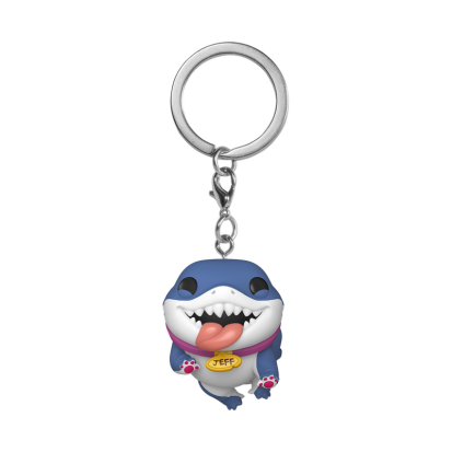 БРЕЛОК FUNKO POP MARVEL RIVALS - JEFF THE LAND SHARK / ФАНКО ПОП - ДЖЕФФ - фото 1