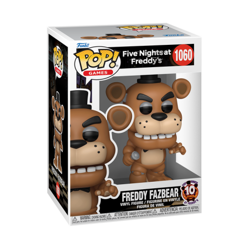 ФІГУРКА FUNKO POP FIVE NIGHTS AT FREDDY'S (FNAF) - NIGHTMARE FREDDY / ФАНКО ПОП П'ЯТЬ НОЧЕЙ З ФРЕДДІ (ФНАФ) - ФРЕДДІ