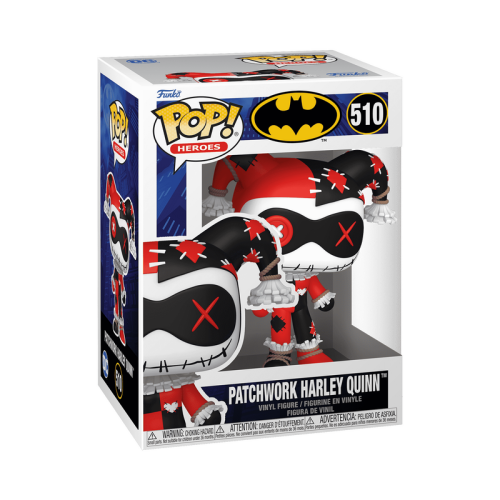ФІГУРКА FUNKO POP PATCHWORK HARLEY QUINN / ФАНКО ПОП ХАРЛІ КВІНН 510