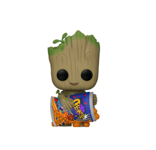 ФІГУРКА FUNKO POP I AM GROOT (WITH CHEESE PUFFS) / ФАНКО ПОП ГРУТ З СИРНИМИ КУЛЬКАМИ