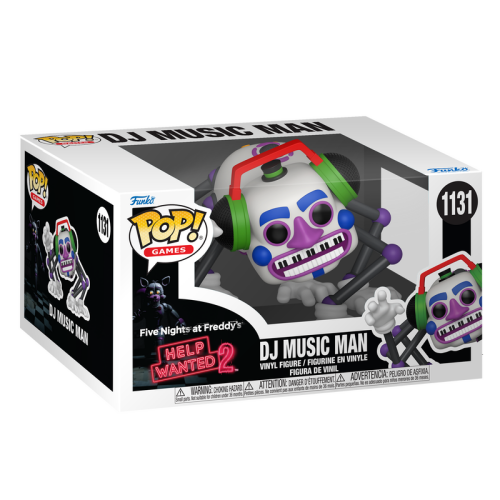ФІГУРКА FUNKO POP FIVE NIGHTS AT FREDDYS - DJ MUSIC MAN / ФАНКО ПОП П'ЯТЬ НОЧЕЙ З ФРЕДДІ (ФНАФ) - МУЗИКАНТ