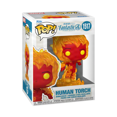 ФІГУРКА FUNKO POP FANTASTIC 4 - HUMAN TORCH / ФАНКО ПОП ФАНТАСТИЧНА ЧЕТВІРКА - ЛЮДИНА ФАКЕЛ