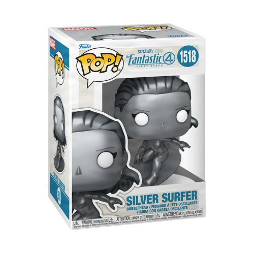 ФІГУРКА FUNKO POP FANTASTIC 4 - SILVER SURFER / ФАНКО ПОП ФАНТАСТИЧНА ЧЕТВІРКА - СРІБНИЙ СЕРФЕР