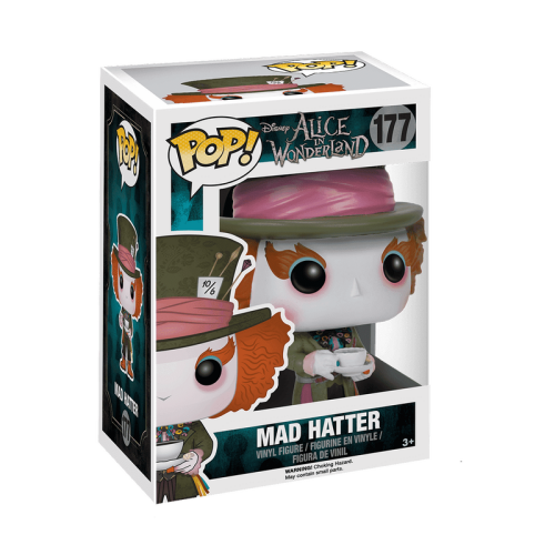 ФІГУРКА POP ALICE IN WONDERLAND - MAD HATTER / ФАНКО ПОП АЛІСА В ЗАДЗЕРКАЛЛІ - ШАЛЕНИЙ КАПЕЛЮШНИК 177